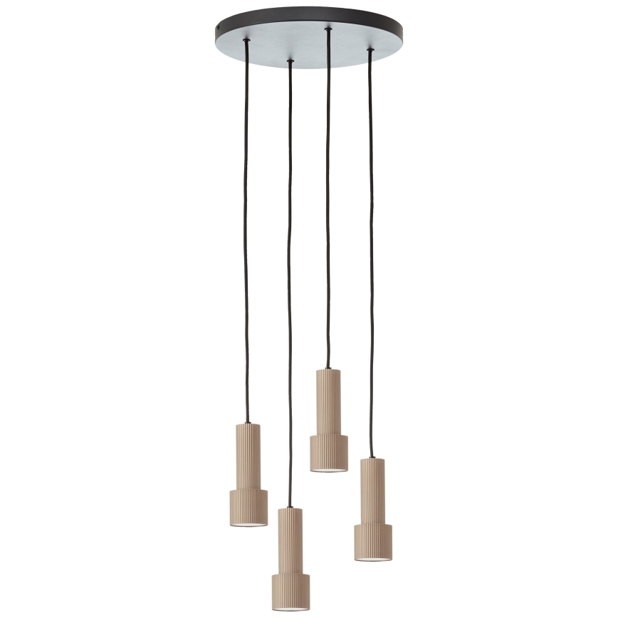 Brilliant - Lühter CADIZ 4xGU10/10W/230V d. 35 cm pronks