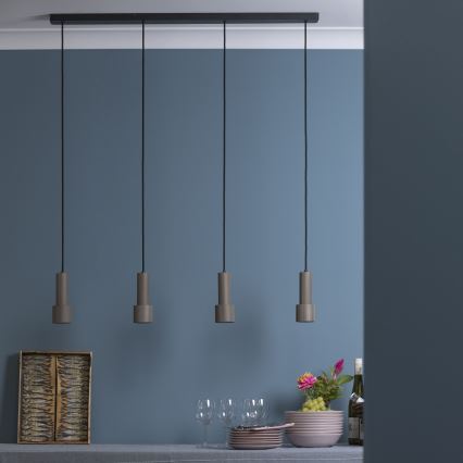 Brilliant - Lühter CADIZ 4xGU10/10W/230V pronks