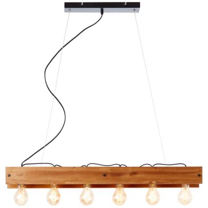 Brilliant - Lühter CALANDRA 6xE27/42W/230V mänd