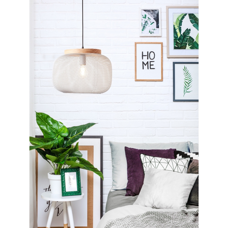 Brilliant - Lühter kaablil GIADA 1xE27/40W/230V, Ø 39 cm, hall