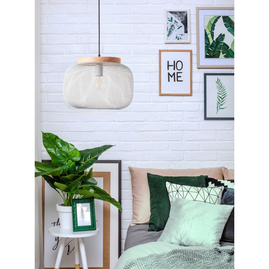 Brilliant - Lühter kaablil GIADA 1xE27/40W/230V, Ø 39 cm, hall
