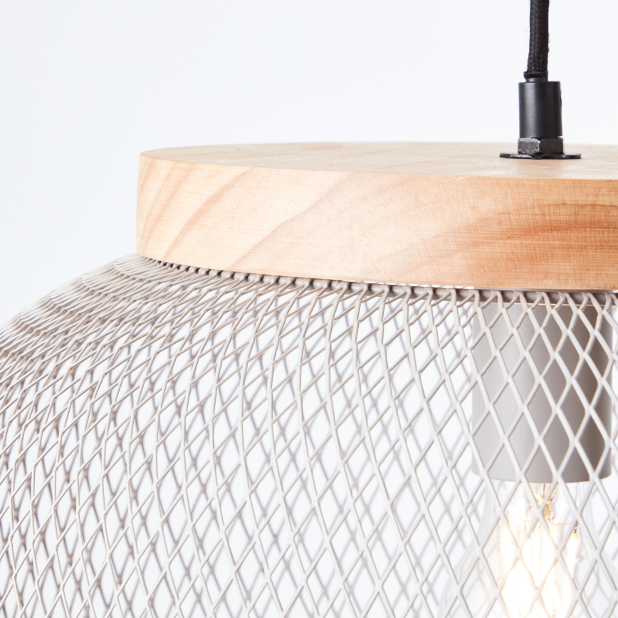 Brilliant - Lühter kaablil GIADA 1xE27/40W/230V, Ø 39 cm, hall
