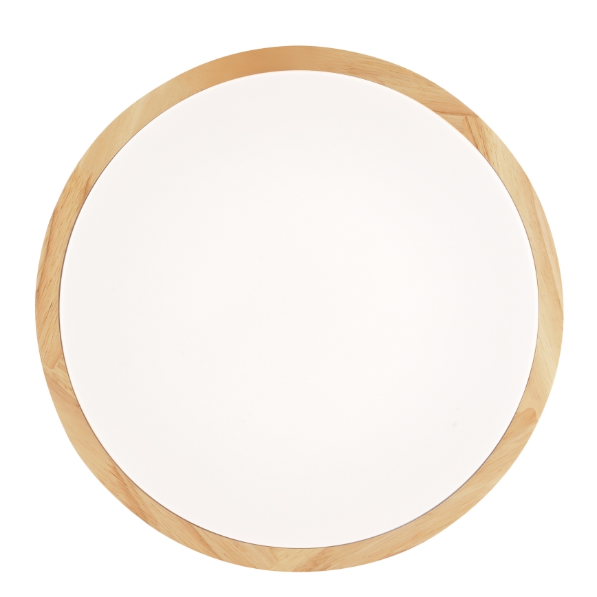 Brilliant - LED-vannitoa laelamp MOREEN LED/18W/230V 2700/4000/6500K läbimõõt 34 cm IP44 kummipuu