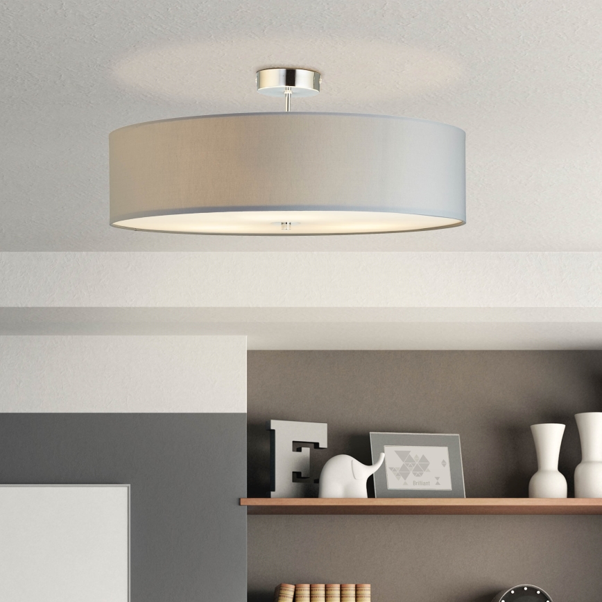 Brilliant - Pinnale kinnitatav lühter ANDRIA 3xE27/60W/230V d. 60 cm hall