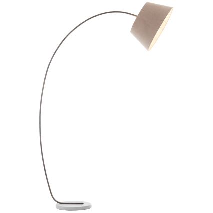 Brilliant - põrandalamp BROK 1xE27/60W/230V taupe
