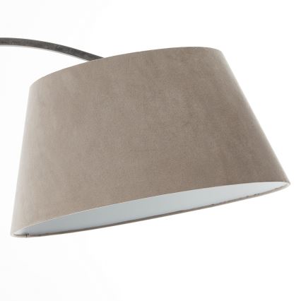 Brilliant - põrandalamp BROK 1xE27/60W/230V taupe