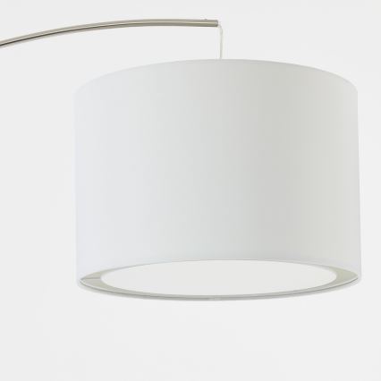 Brilliant - Põrandalamp CLARIE 1xE27/60W/230V mattkroom/valge