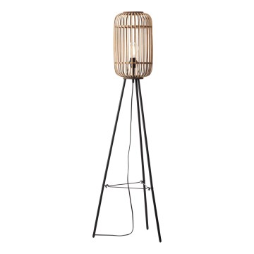 Brilliant - Põrandalamp WOODROW 1xE27/60W/230V bambus