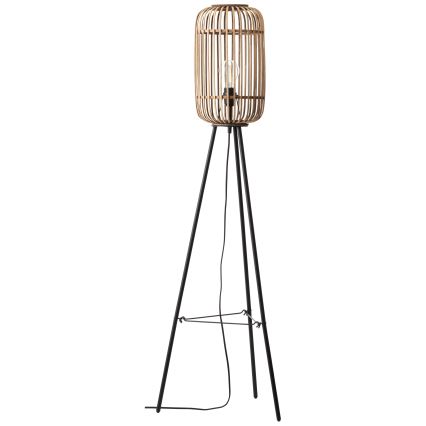 Brilliant - Põrandalamp WOODROW 1xE27/60W/230V bambus