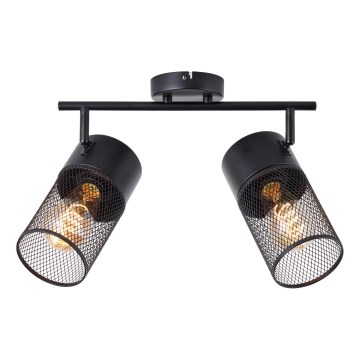 Brilliant - punktvalgusti KAMOLO 2xE27/40W/230V must