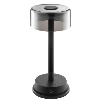 Brilliant - LED Hämardatav laetav puutetundlik õue lauavalgusti RAZOR LED/2,5W/5V 2700K 2600 mAh IP44 must