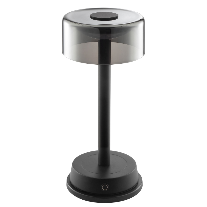 Brilliant - LED Hämardatav laetav puutetundlik õue lauavalgusti RAZOR LED/2,5W/5V 2700K 2600 mAh IP44 must