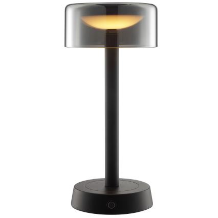 Brilliant - LED Hämardatav laetav puutetundlik õue lauavalgusti RAZOR LED/2,5W/5V 2700K 2600 mAh IP44 must