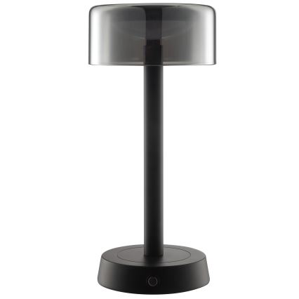 Brilliant - LED Hämardatav laetav puutetundlik õue lauavalgusti RAZOR LED/2,5W/5V 2700K 2600 mAh IP44 must