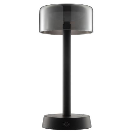 Brilliant - LED Hämardatav laetav puutetundlik õue lauavalgusti RAZOR LED/2,5W/5V 2700K 2600 mAh IP44 must