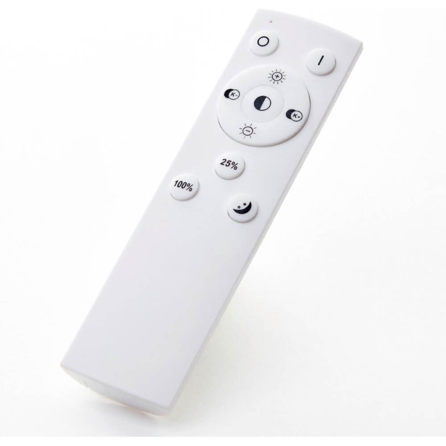 Brilliant - Reguleeritav LED laelamp AYDIN LED/34W/230V 3000-6500K must + kaugjuhtimispult