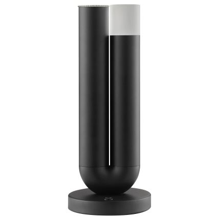 Brilliant - LED-hämardatav laetav puutetundlik välistingimustes kasutatav lauavalgusti SAYU LED/2,5W/5V 2700K 2600 mAh IP44 must