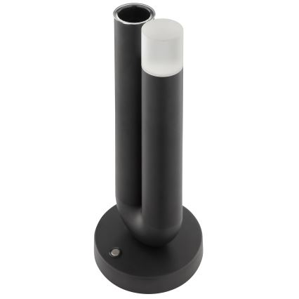 Brilliant - LED-hämardatav laetav puutetundlik välistingimustes kasutatav lauavalgusti SAYU LED/2,5W/5V 2700K 2600 mAh IP44 must