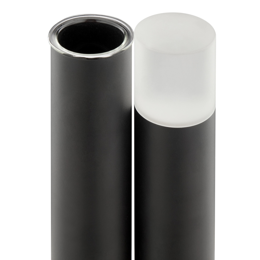 Brilliant - LED-hämardatav laetav puutetundlik välistingimustes kasutatav lauavalgusti SAYU LED/2,5W/5V 2700K 2600 mAh IP44 must