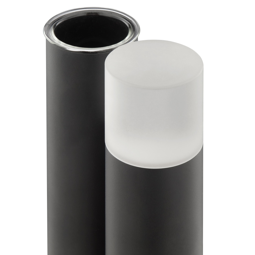 Brilliant - LED-hämardatav laetav puutetundlik välistingimustes kasutatav lauavalgusti SAYU LED/2,5W/5V 2700K 2600 mAh IP44 must