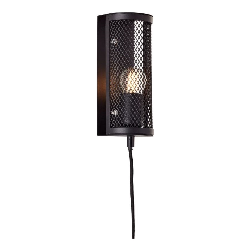 Brilliant - Seinavalgusti MAZE 1xE27/40W/230V must