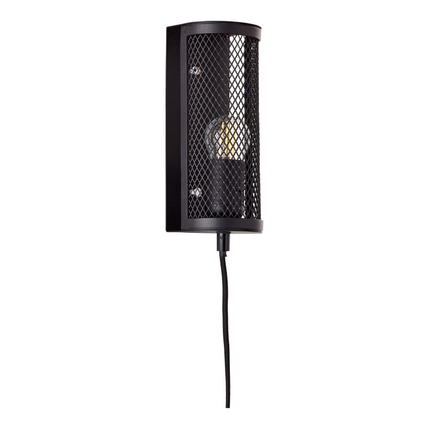 Brilliant - Seinavalgusti MAZE 1xE27/40W/230V must