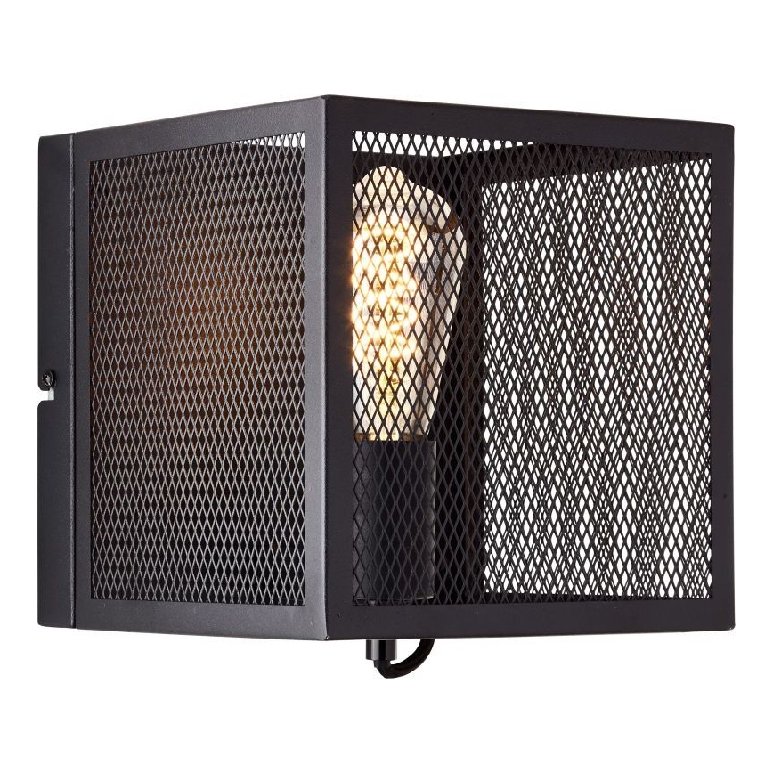 Brilliant - Seinavalgusti MAZE 1xE27/40W/230V must