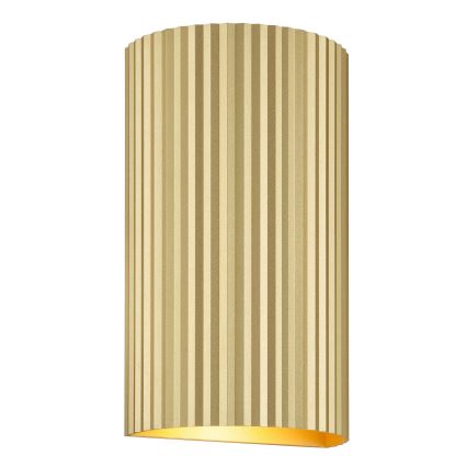 Brilliant - Seinavalgusti UNDULA 2xGU10/10W/230V kuldne