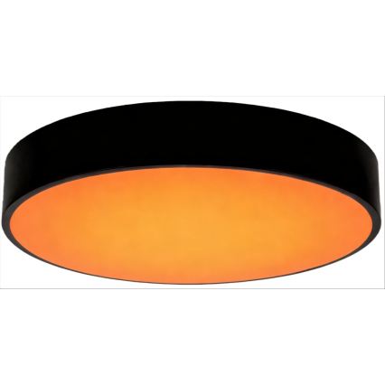 Brilliant - LED hämardatav laelamp SLIMLINE LED/50W/230V 1800-6500K läbimõõt 49 cm must + kaugjuhtimispult
