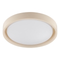 Brilliant - SONORA LED-laelamp, 12 W, 230 V, 3000 K, läbimõõt 31 cm, beež