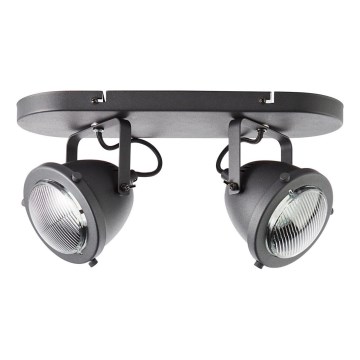 Brilliant - suunatav laevalgusti CARMEN 2xGU10/5W/230V must