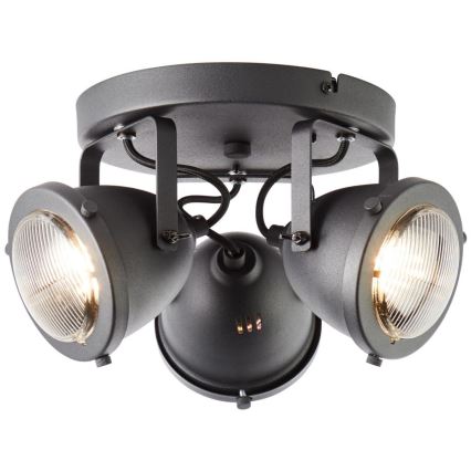 Brilliant - Suunavalgusti CARMEN 3xGU10/5W/230V, must