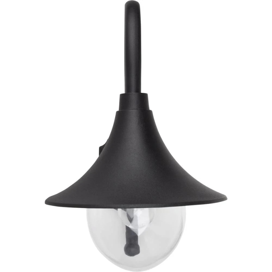 Brilliant - Väli seinavalgusti BERNA 1xE27/60W/230V IP44 must