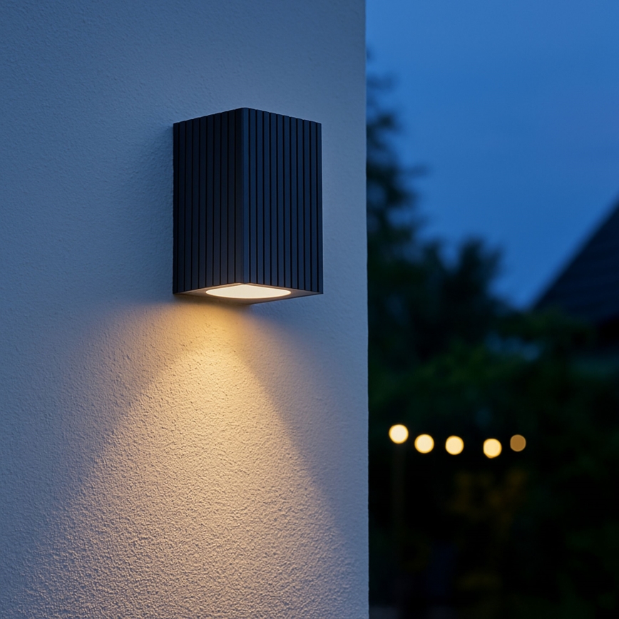 Brilliant - Väli seinavalgusti JELANI 1xGU10/10W/230V IP44 must