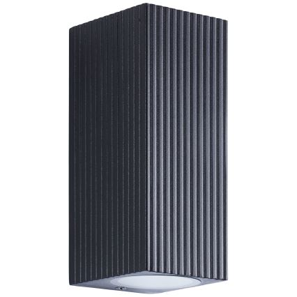 Brilliant - Väli seinavalgusti JELANI 2xGU10/10W/230V IP44 must