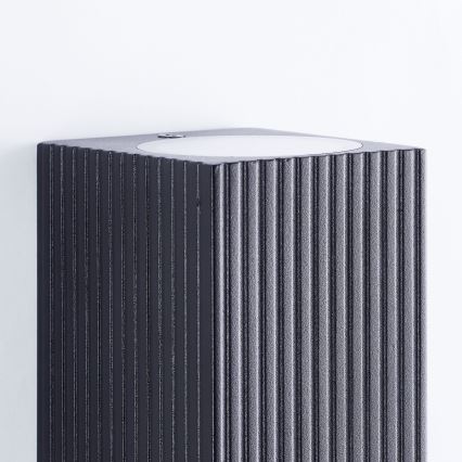 Brilliant - Väli seinavalgusti JELANI 2xGU10/10W/230V IP44 must
