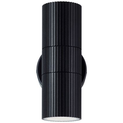 Brilliant - Väli seinavalgusti KEOLA 2xGU10/10W/230V IP44 must