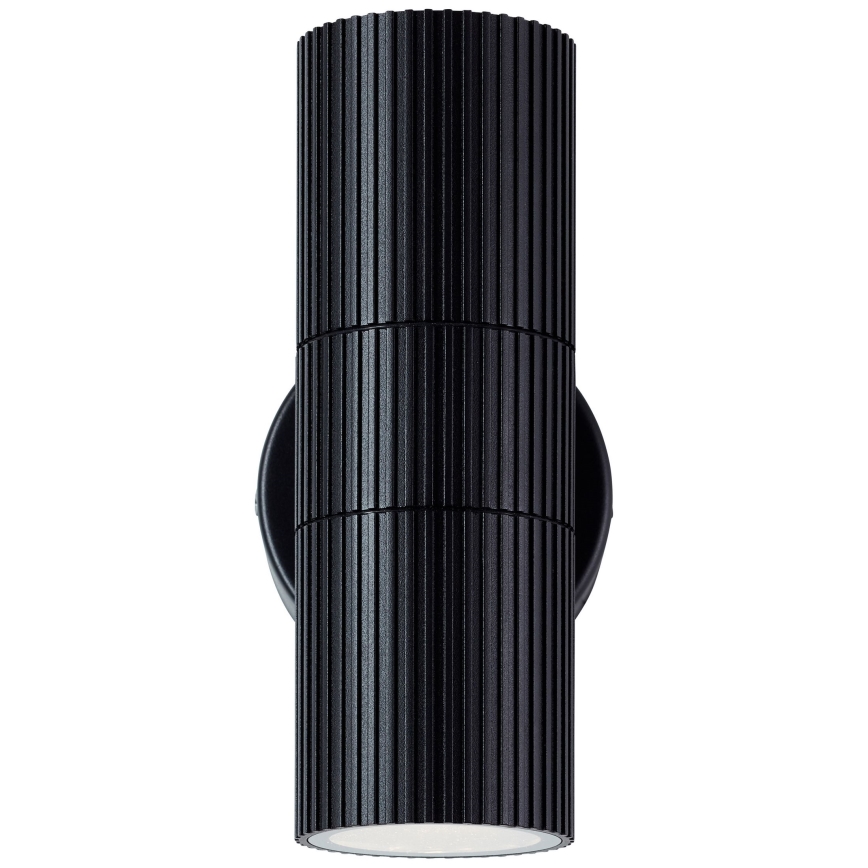 Brilliant - Väli seinavalgusti KEOLA 2xGU10/10W/230V IP44 must