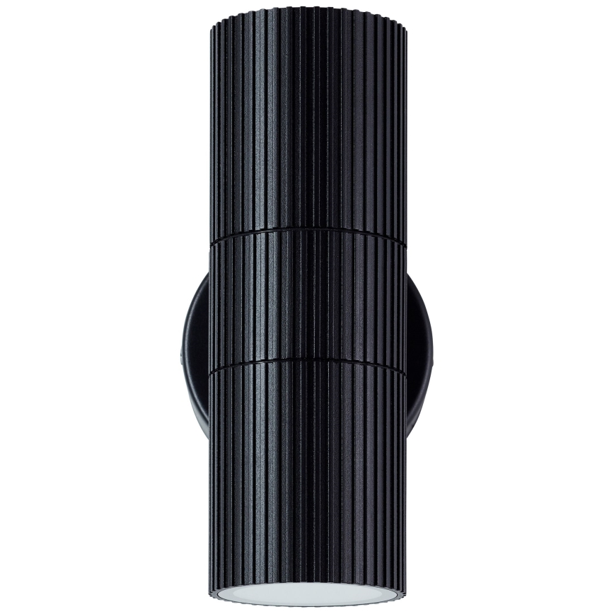 Brilliant - Väli seinavalgusti KEOLA 2xGU10/10W/230V IP44 must