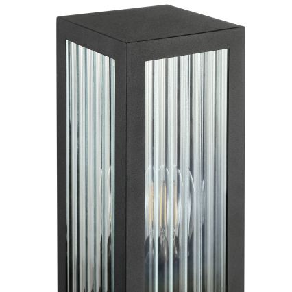 Brilliant - Välisvalgusti GETTA 1xE27/20W/230V 50 cm IP44 must
