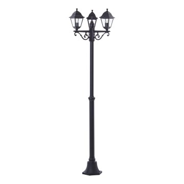 Brilliant - välisvalgusti NISSIE 3xE27/60W/230V IP44 must