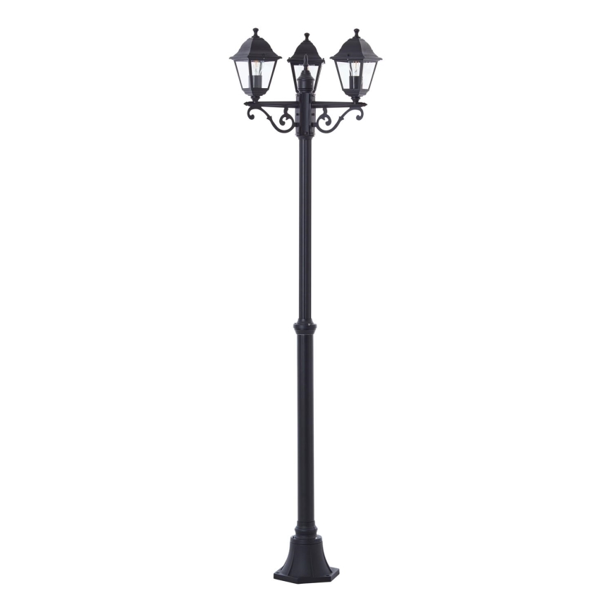 Brilliant - välisvalgusti NISSIE 3xE27/60W/230V IP44 must