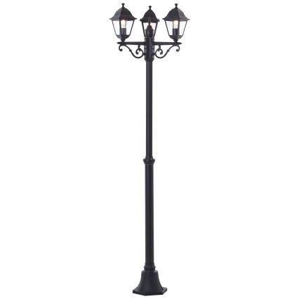 Brilliant - välisvalgusti NISSIE 3xE27/60W/230V IP44 must