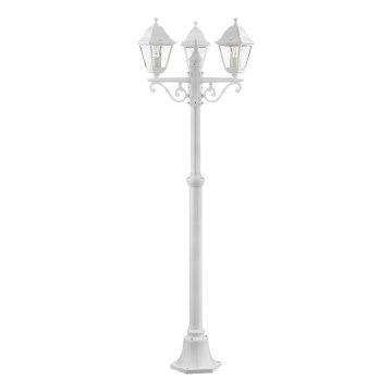 Brilliant - Välisvalgusti NISSIE 3xE27/60W/230V IP44 valge