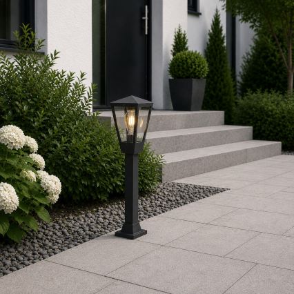 Brilliant - Välisvalgusti WESTDLIFF 1xE27/20W/230V 73,4 cm IP44 antratsiit