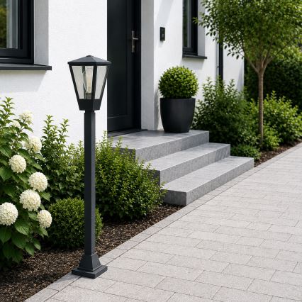 Brilliant - Välisvalgusti WESTDLIFF 1xE27/20W/230V 98,4 cm IP44 antratsiit