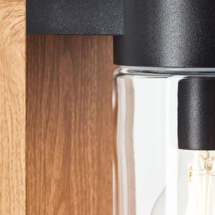 Brilliant - Välivalgusti CABAR 1xE27/40W/230V 55 cm IP44 pruun