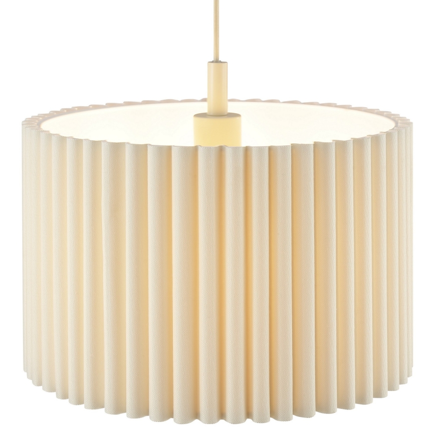 Brilliant - VELIN kaabliga rippvalgusti 1xE27/20W/230V Ø 35 cm kreemjas