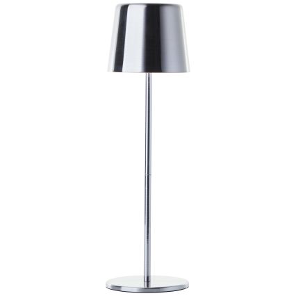 Brilliant - LED reguleeritav puutetundlik välisvalgusti XAANA LED/4W/5V 3000/4000/6500K 2600 mAh IP44 läikiv kroom