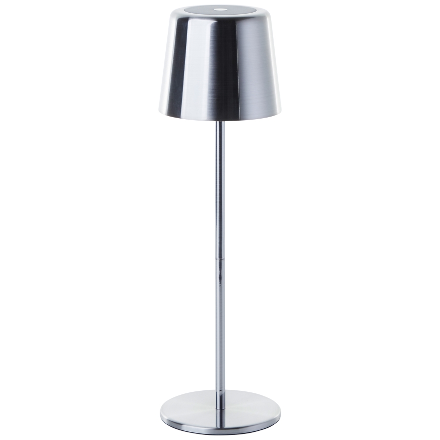Brilliant - LED reguleeritav puutetundlik välisvalgusti XAANA LED/4W/5V 3000/4000/6500K 2600 mAh IP44 läikiv kroom